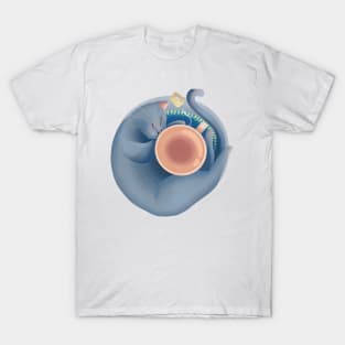 Cat Relaxing Tea T-Shirt